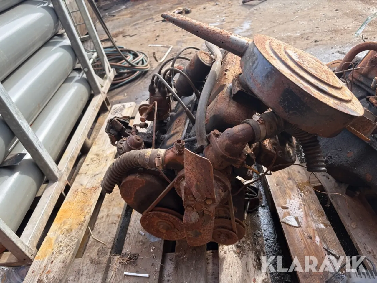 Billede 4 - Motor fra Opel Rekord 1700