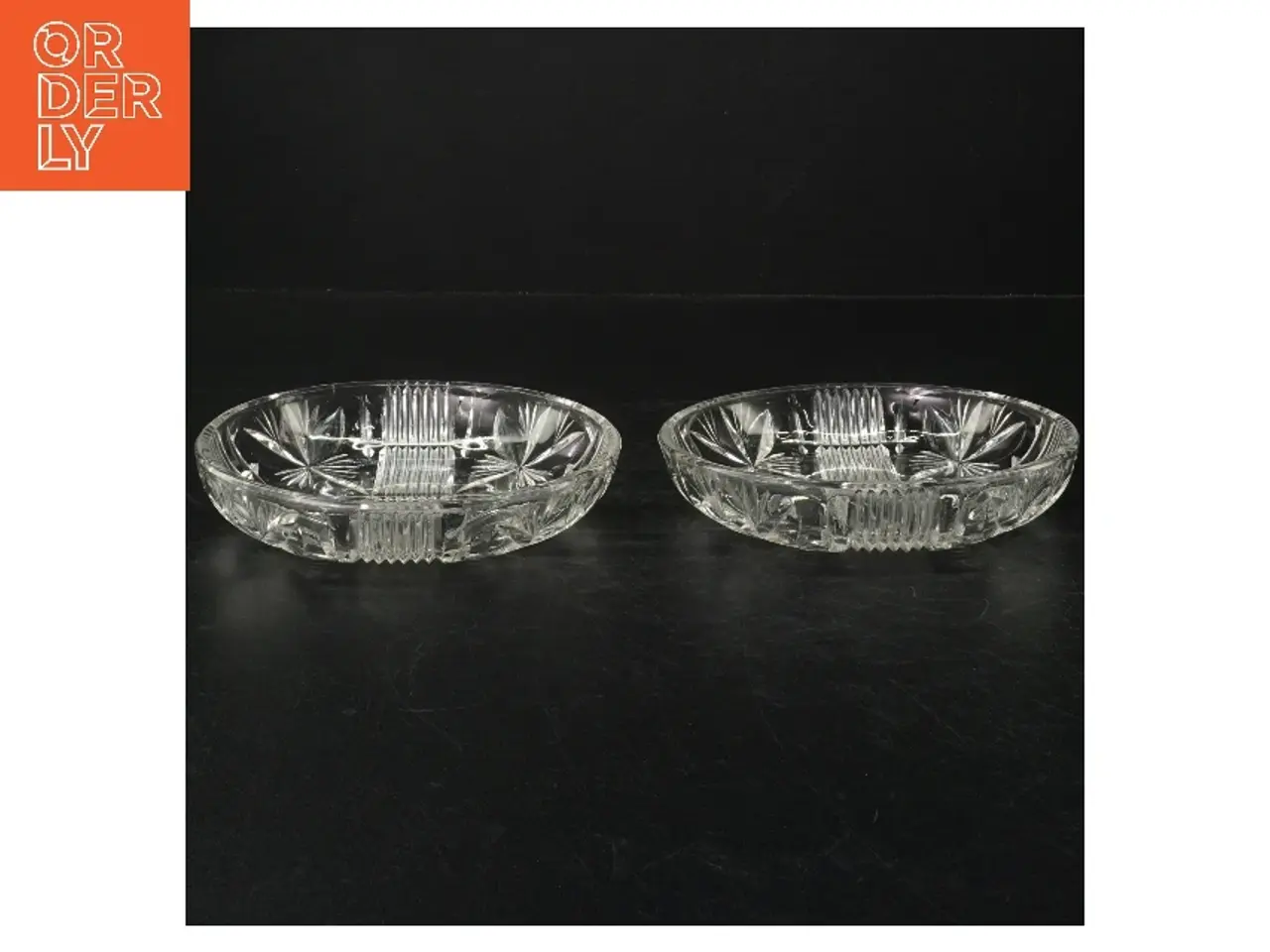 Billede 1 - Glaskrystal assietter (str. Ø. 14,5 cm)