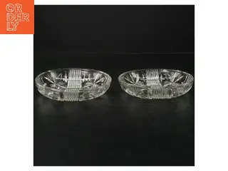 Glaskrystal assietter (str. Ø. 14,5 cm)