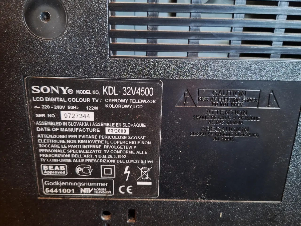 Billede 4 - sony fladskærm 32tomme