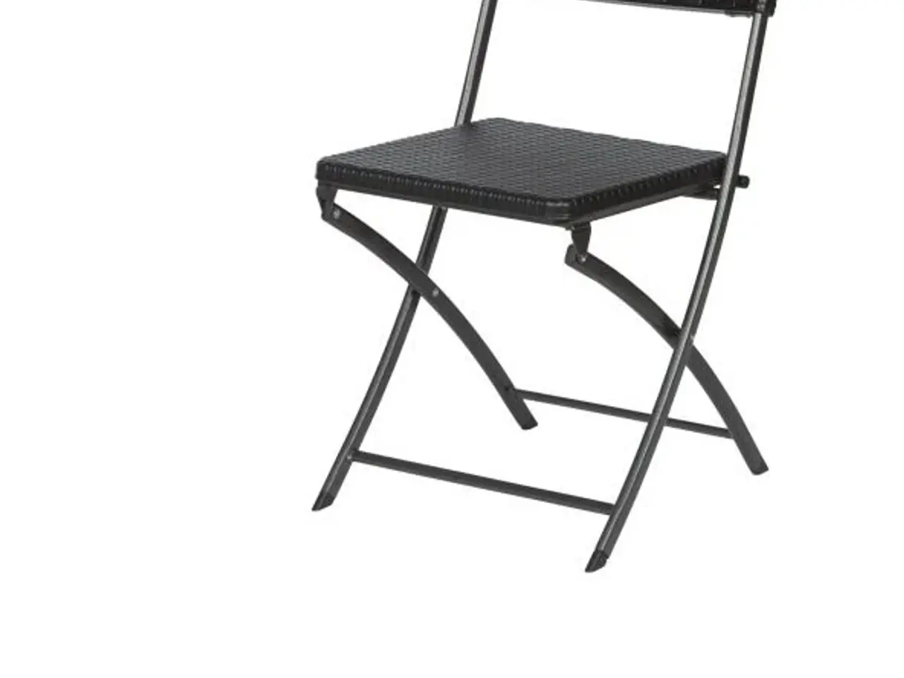 Billede 1 - Sort Ratatan Café Stol 