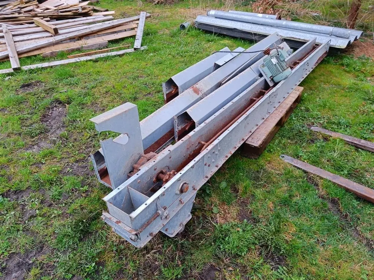 Billede 1 - Søby SR25 3 + 6 meter lukket / åben redler med ny kæde