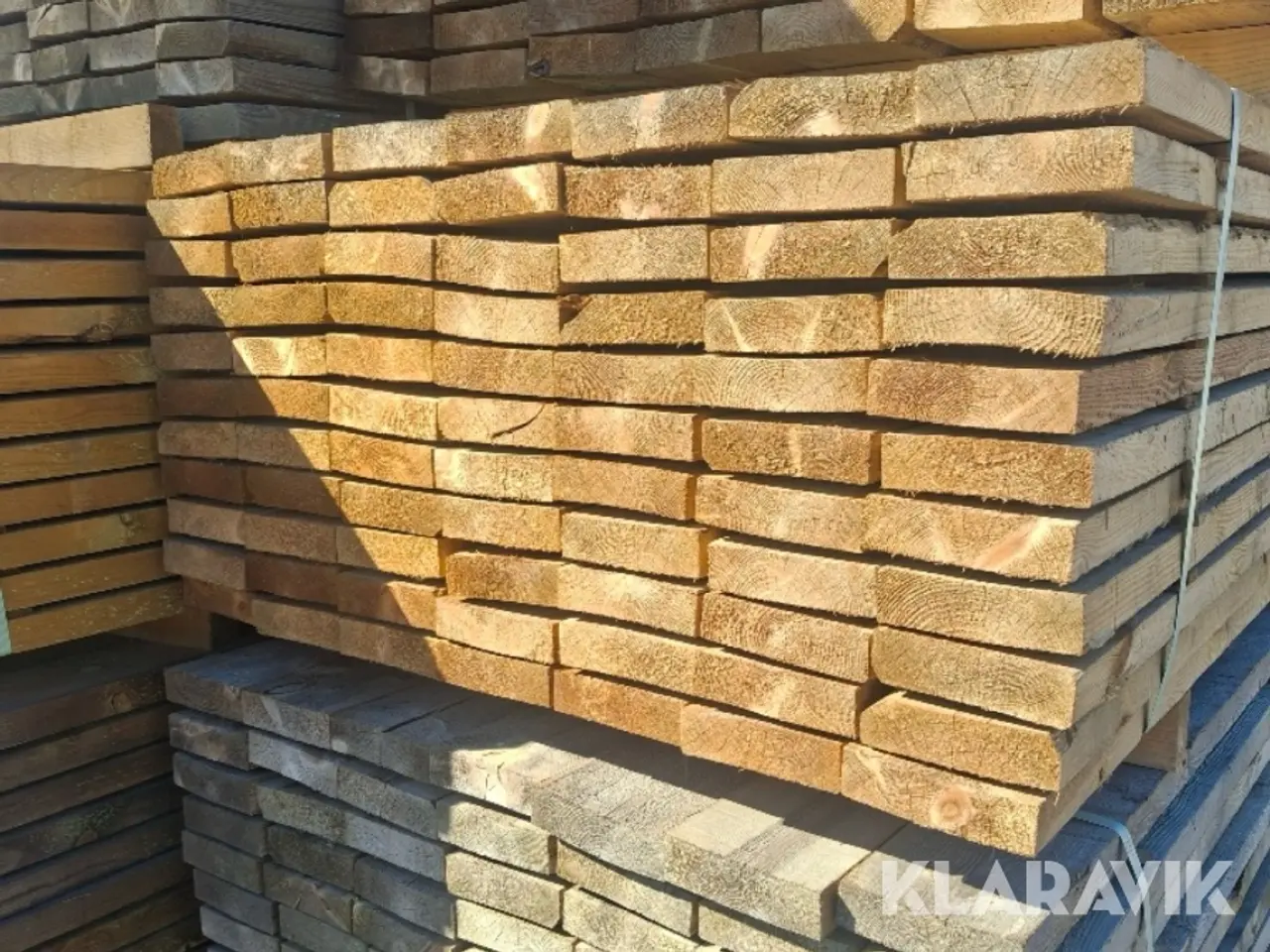 Billede 3 - Trykimprægneret planker Bergsten Timber - 77 styk