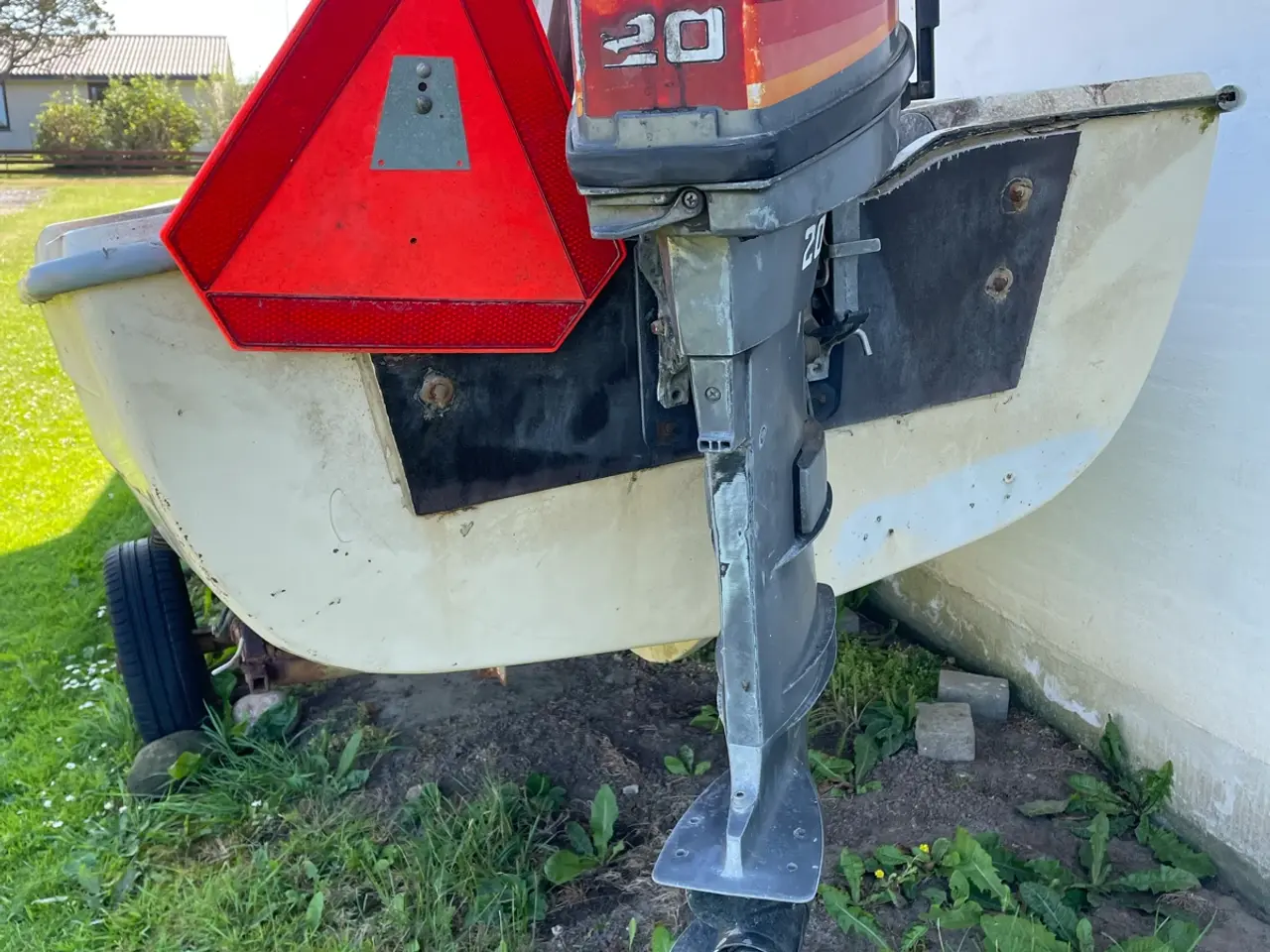 Billede 4 - Rana plast jolle + Mariner motor og trailer