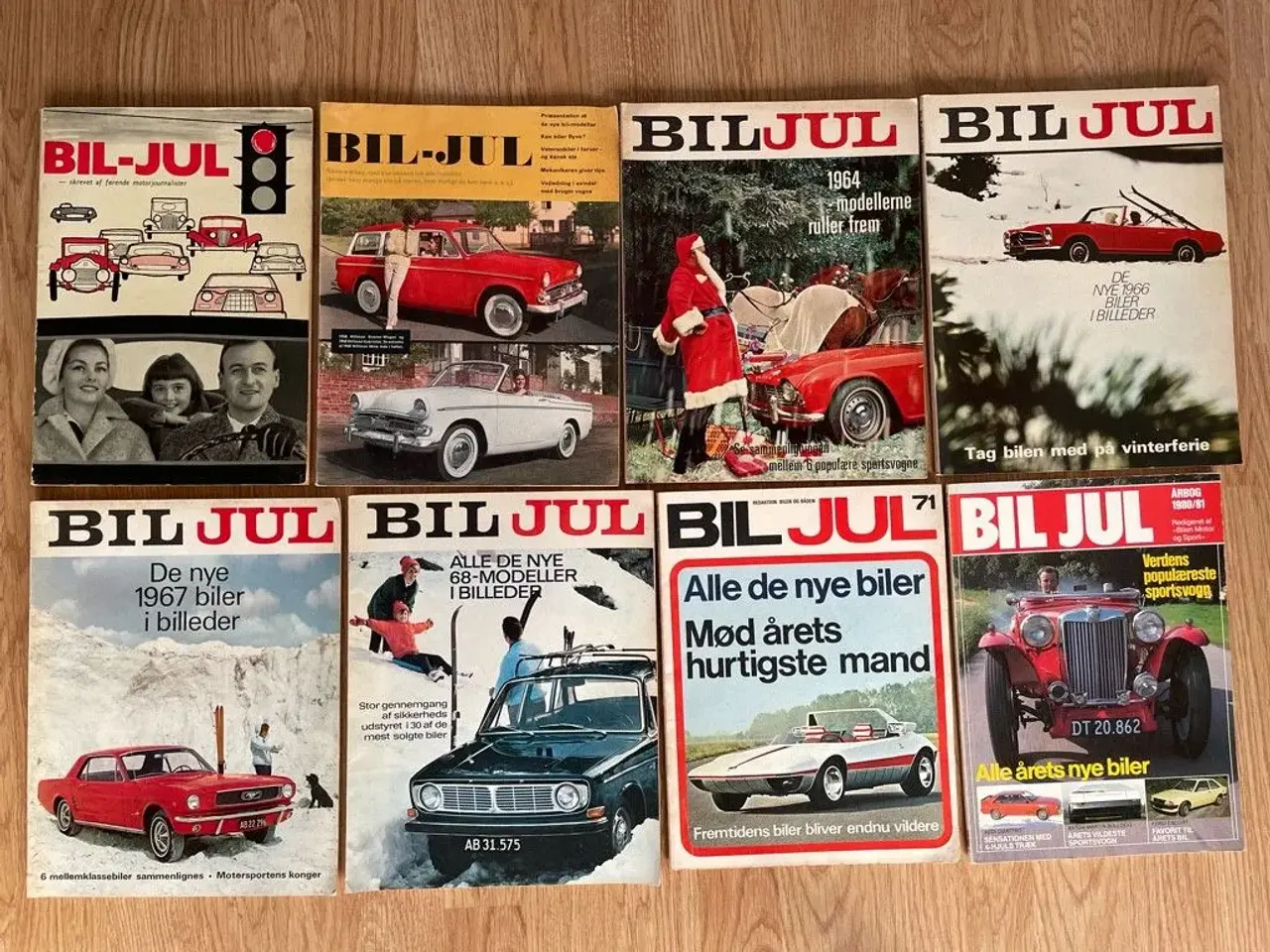 Billede 6 - BILJUL årgange 1965 i fin stand!