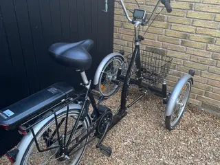 Trehjulet elcykel 