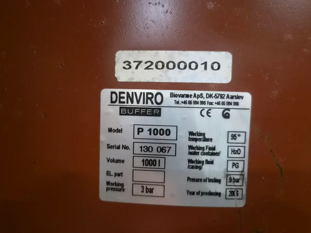 Billede 3 - 1000 Liters Akkumuleringstank