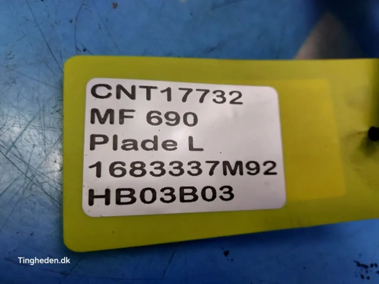 Billede 9 - Massey Ferguson 690 Plade L. 1683337M92