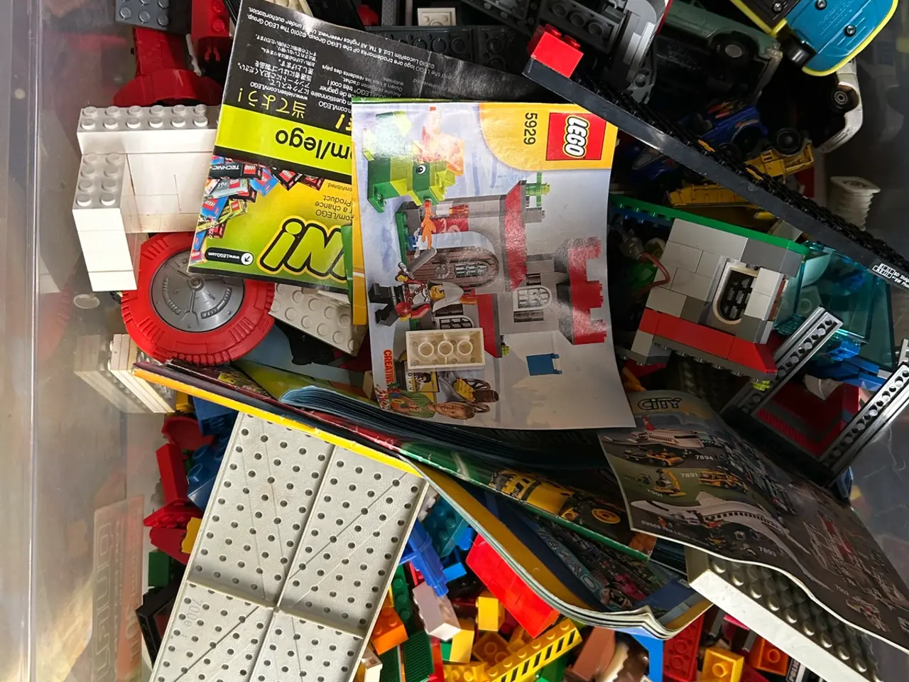 Billede 2 - Blandet lego klodser