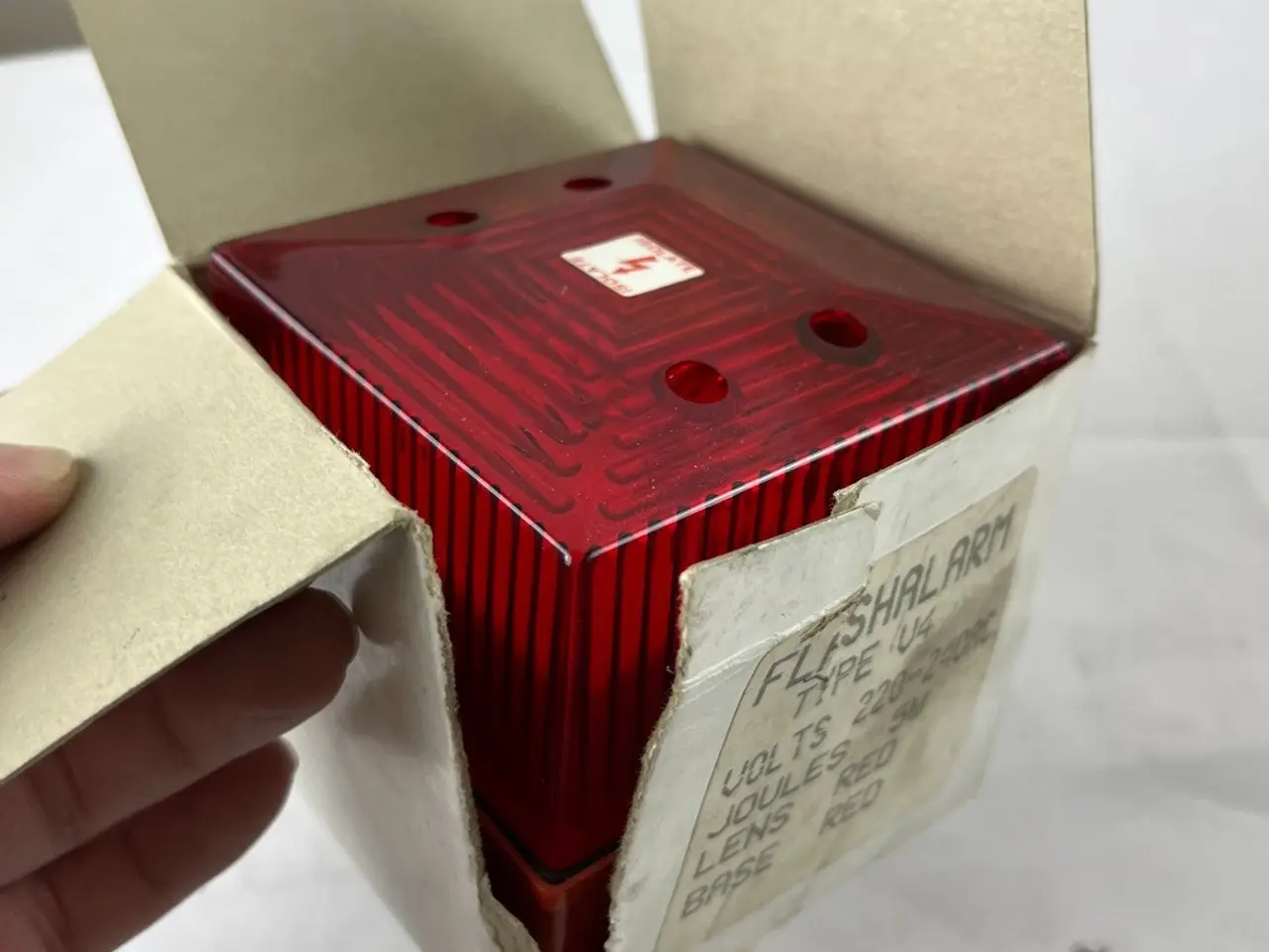 Billede 6 - Clifford & Snell Flashalarm V4 Red Beacon 220–240