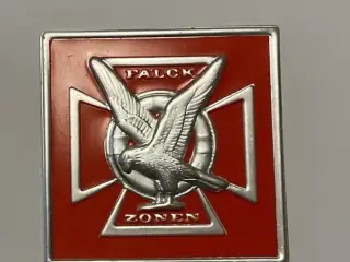 Falck emblem i aluminium 50 kr