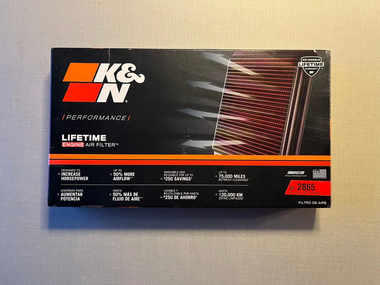 Billede 1 - K&N luftfilter