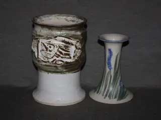 Christina Præstgaard keramik vase 16,5 cm