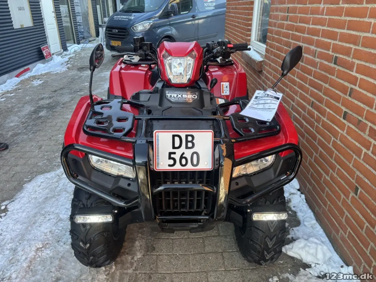 Billede 5 - Honda TRX 520 på nr plader fa6 40km