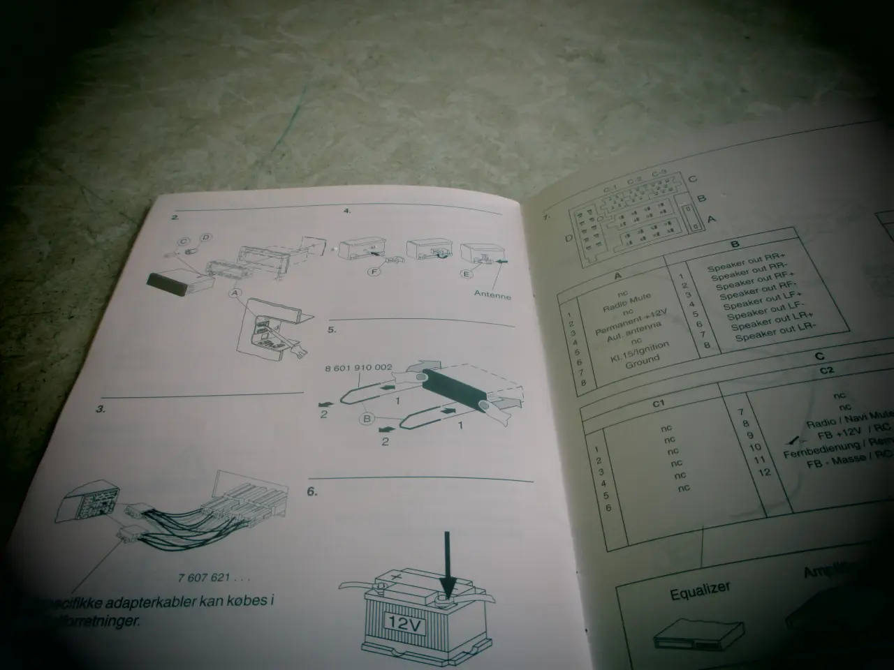 Billede 4 - Instruktionsbog Blaupunkt radio