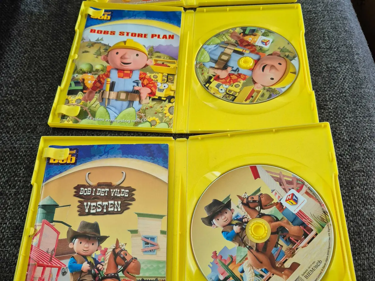 Billede 3 - Lyt og læs, banan i pyjamas, byggeman bob og peter