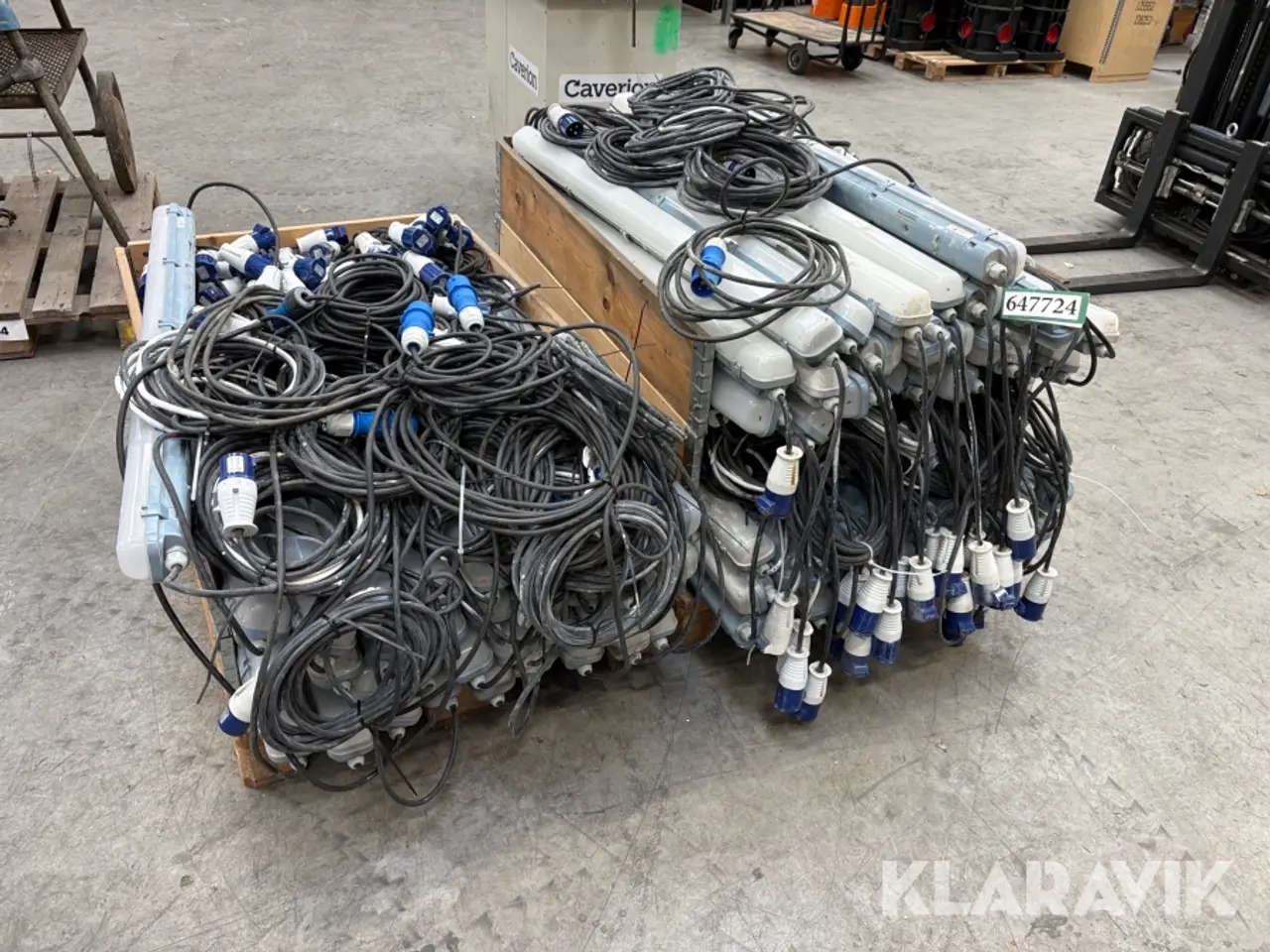 Billede 1 - Byggeplads belysning/led armaturer 24w  +60 styk