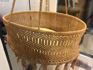 Kurve vugge med madras