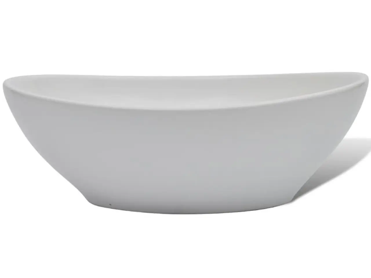 Billede 5 - Keramisk håndvask 40 x 33 cm oval hvid