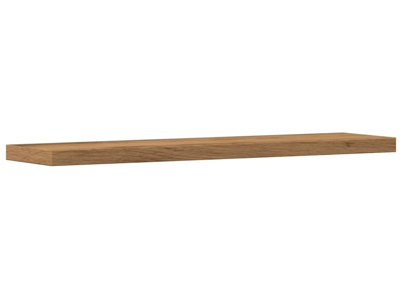 Billede 7 - Væghylder 4 stk. 40×10×1,5 cm i konstrueret træ - kunsteg