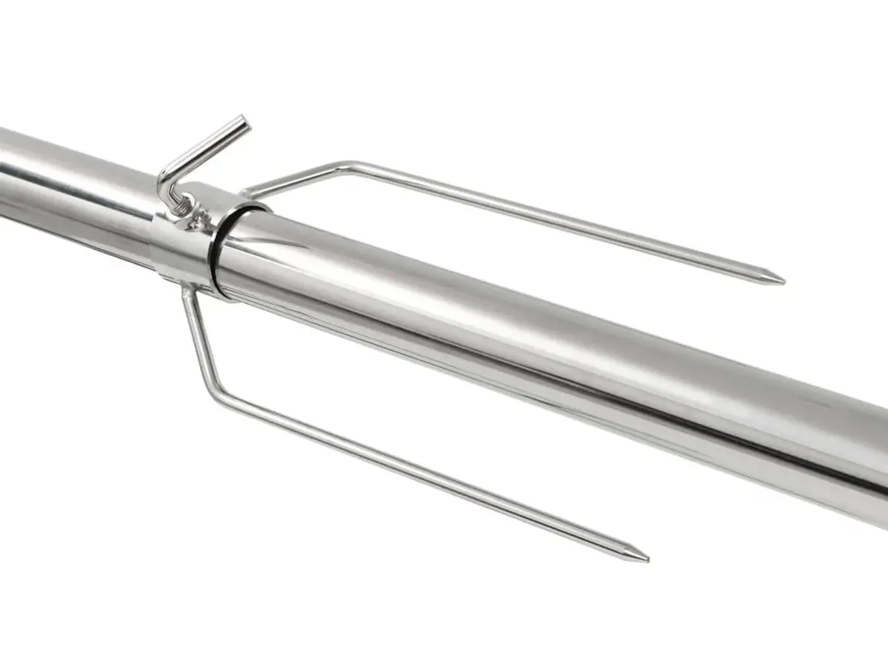 Billede 3 - Automatisk rotisseri grill med motor i rustfrit stål - 207 × 45 × 81 cm
