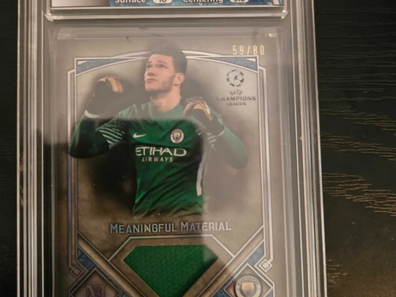 Billede 2 - Ederson Relic 59/80 Fodboldkort 