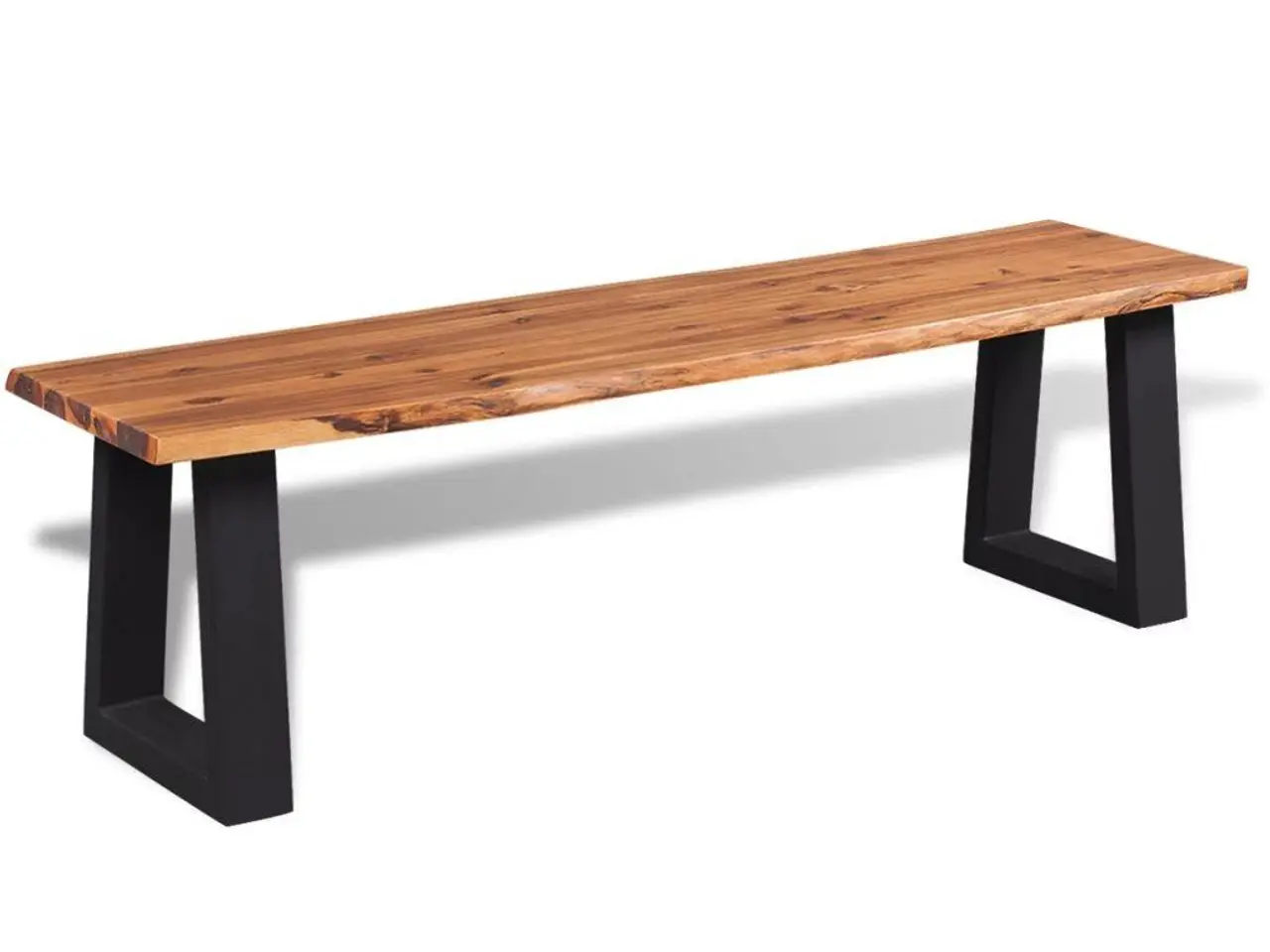 Billede 1 - Bænk i massivt akacietræ - 160 cm