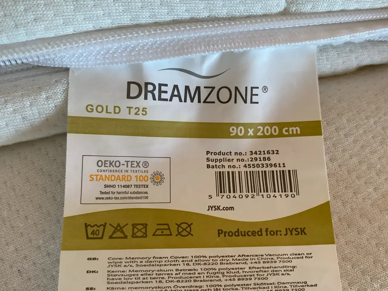 Billede 2 - Boxmadras inkl Dreamzone topmadras