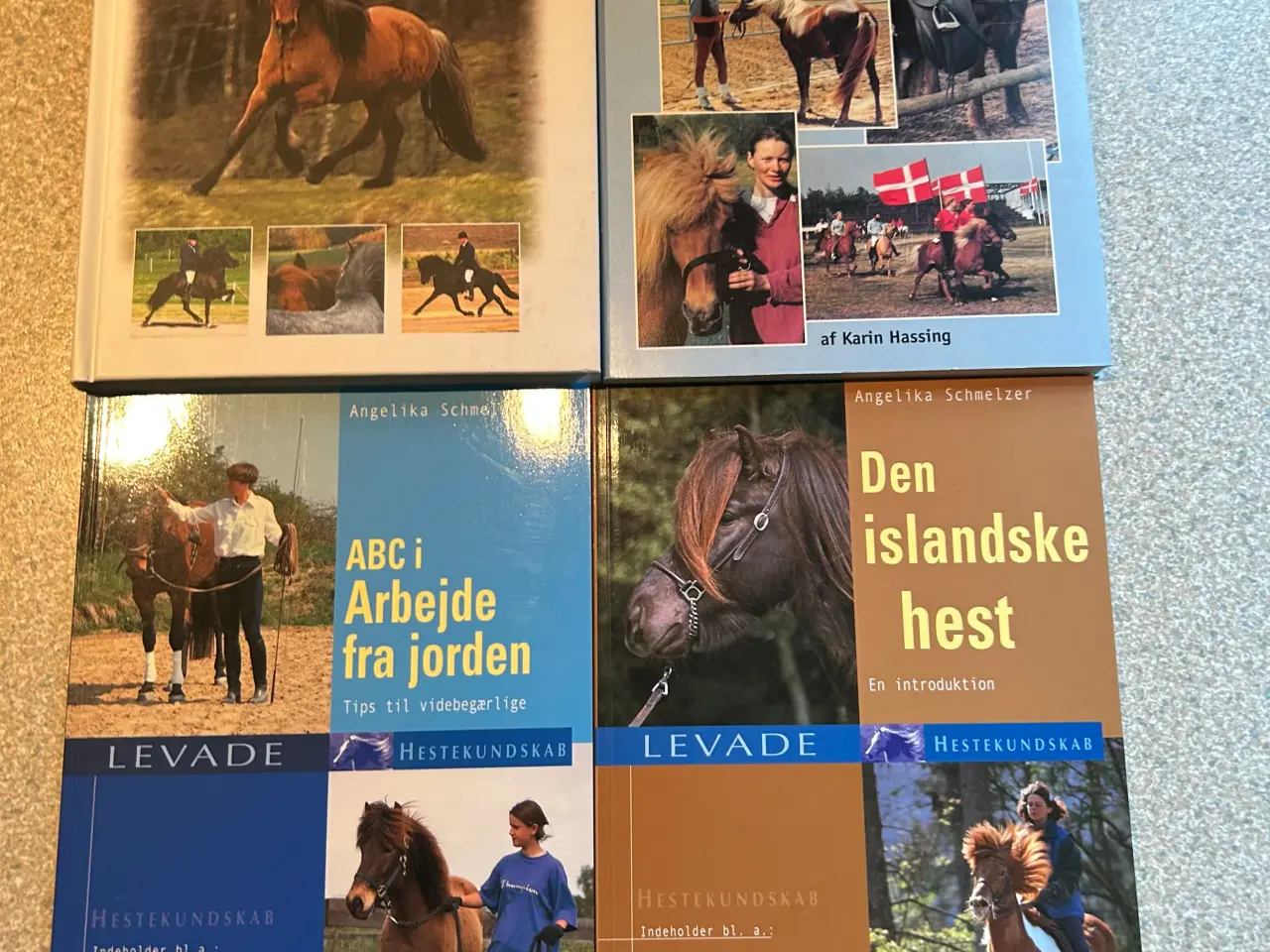 Billede 1 - 4 bøger om Islandske heste, pæne og velholdte.