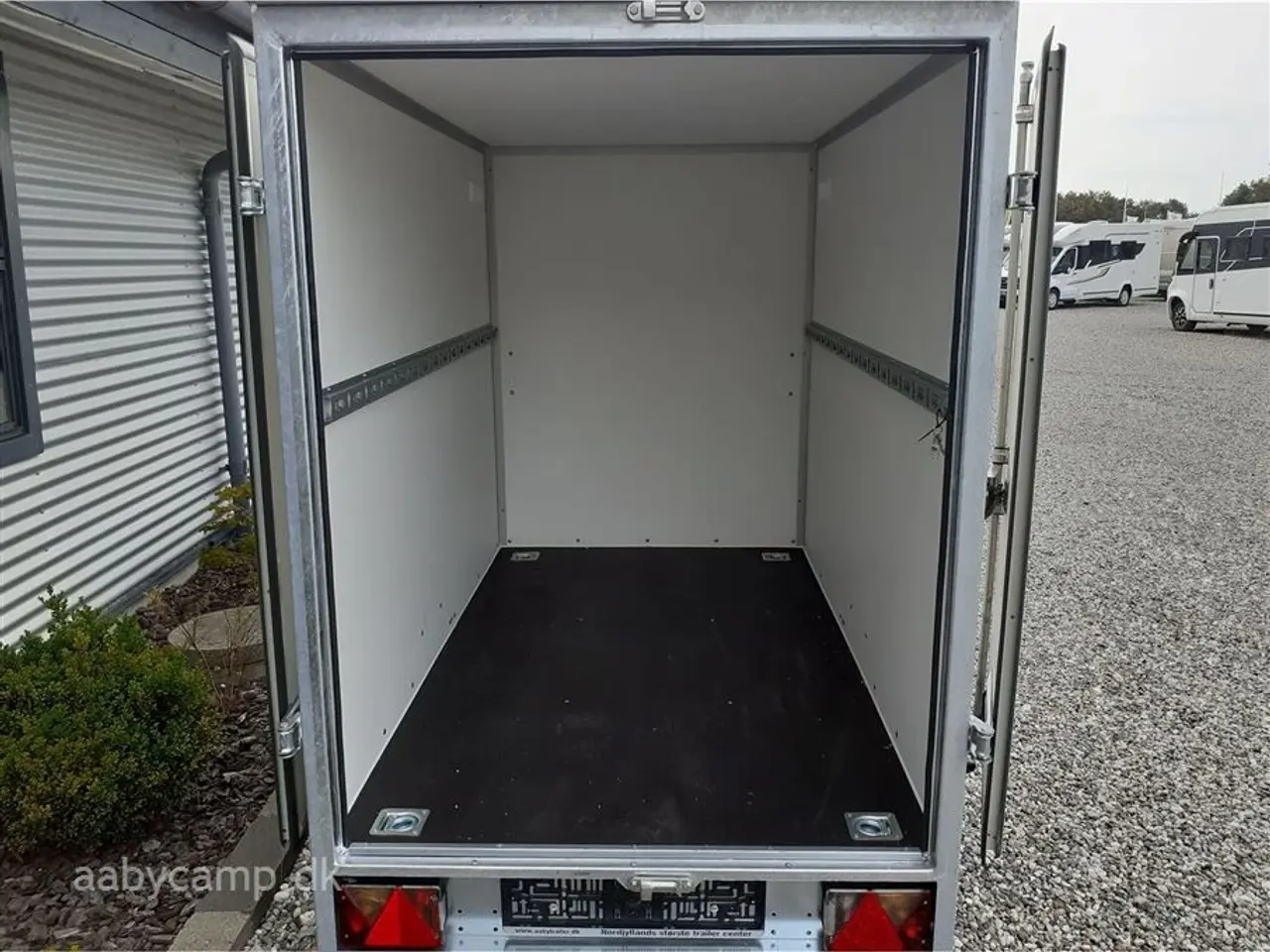 Billede 2 - 0 - Blyss Cargo F7520D 150 Bremser   Mini Cargo trailer str. L205xB119xH150 cm med 2 døre Top kvalitet