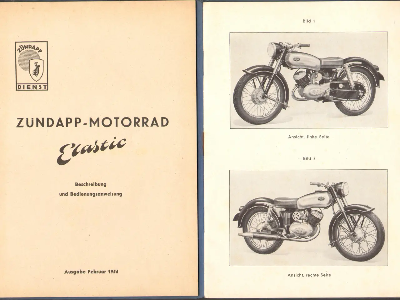 Billede 2 - Zündapp Elastic bog