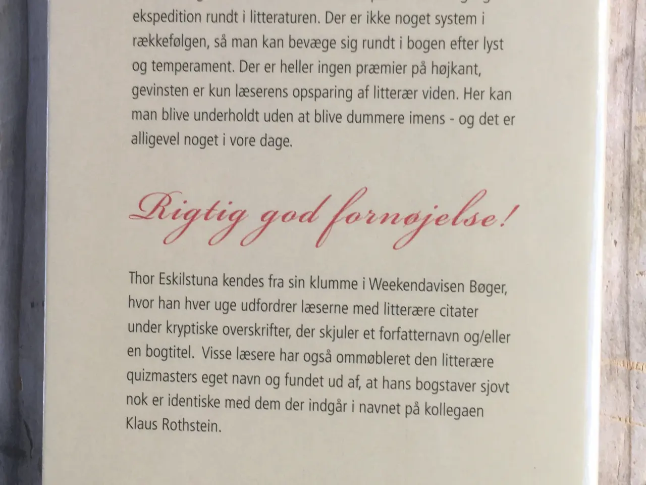 Billede 2 - Litteratur quiz, 350 spørgsmål fra bøgernes verden