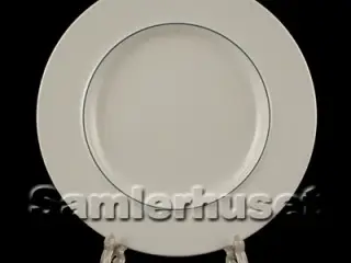 Blåkant Tallerken Flad 18 cm.