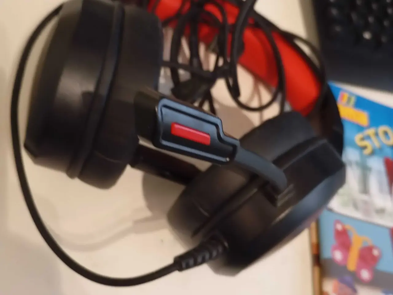 Billede 4 - Havit headset m ledninger og lys 