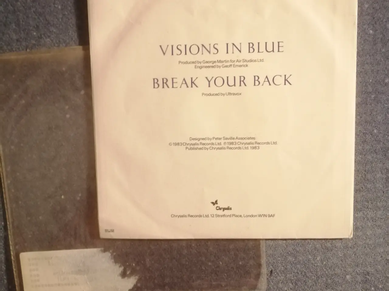 Billede 3 - Ultravox - Visions in blue