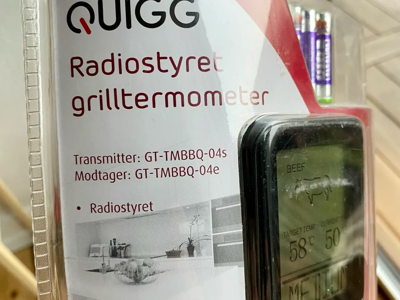 Billede 6 - QUIGG Radiostyret grilltermometer
