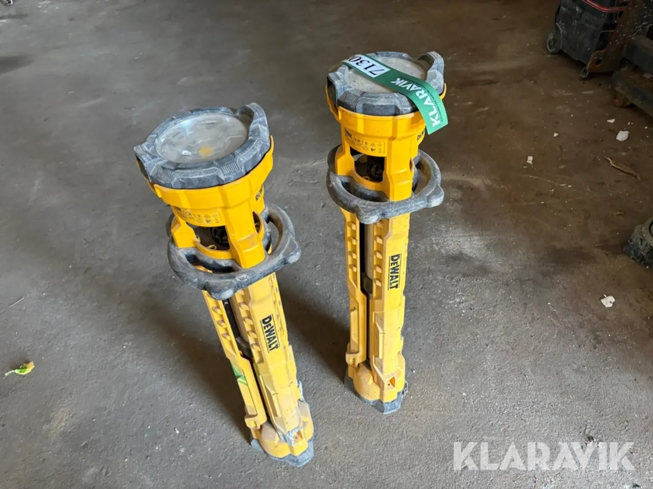 Billede 4 - Arbejdslamper 2 styk Dewalt DCL079