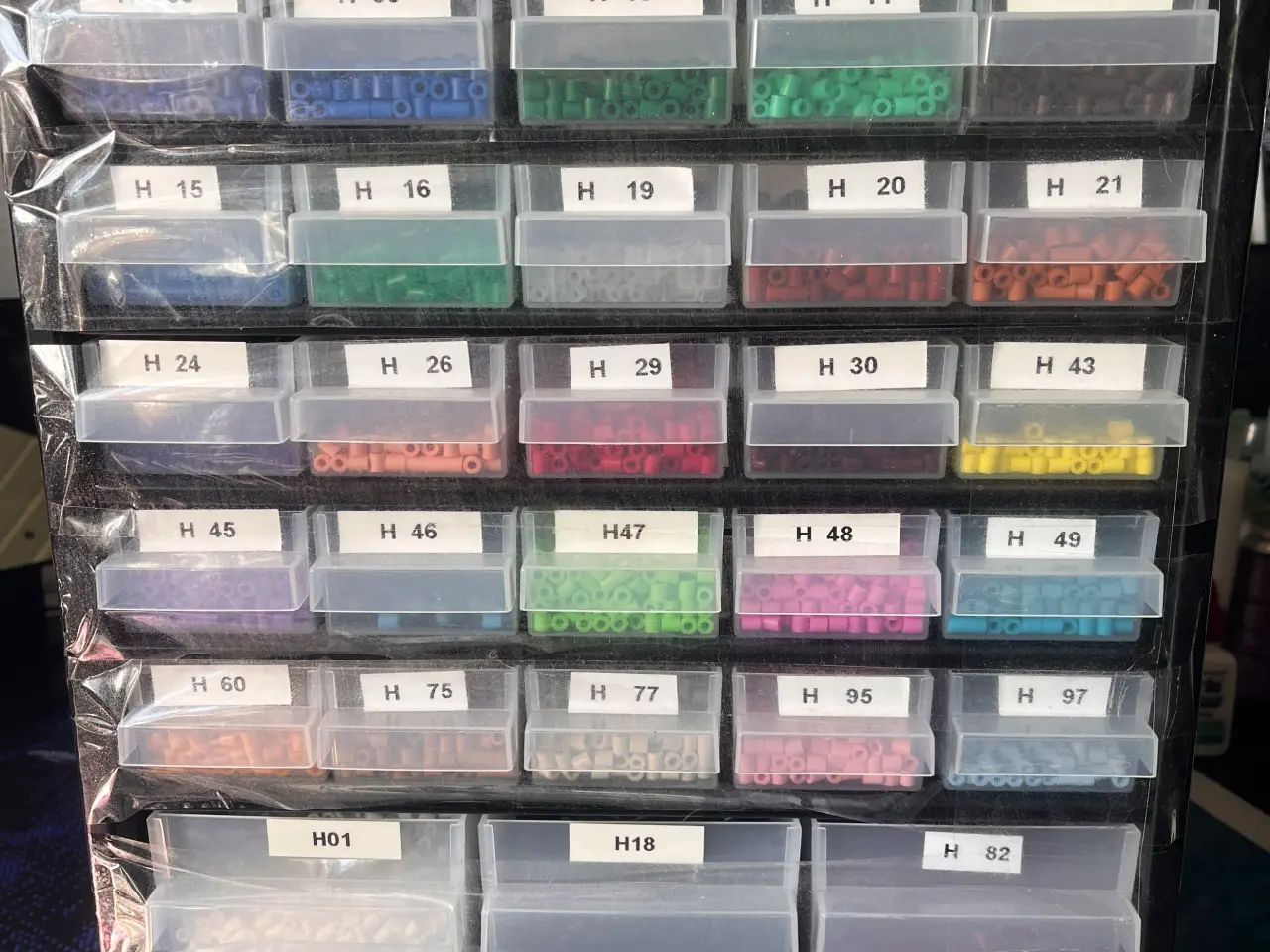 Billede 1 - Hama midi perler med plader