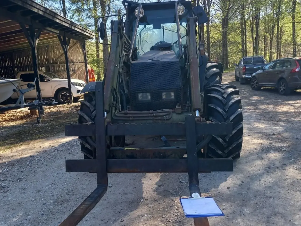 Billede 2 - Valmet 6400 4x4 med frontlæsser & skovudstyr