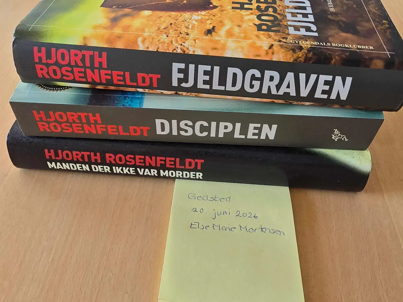 Billede 2 - Hjort Rosenfeldt - 3 bøger