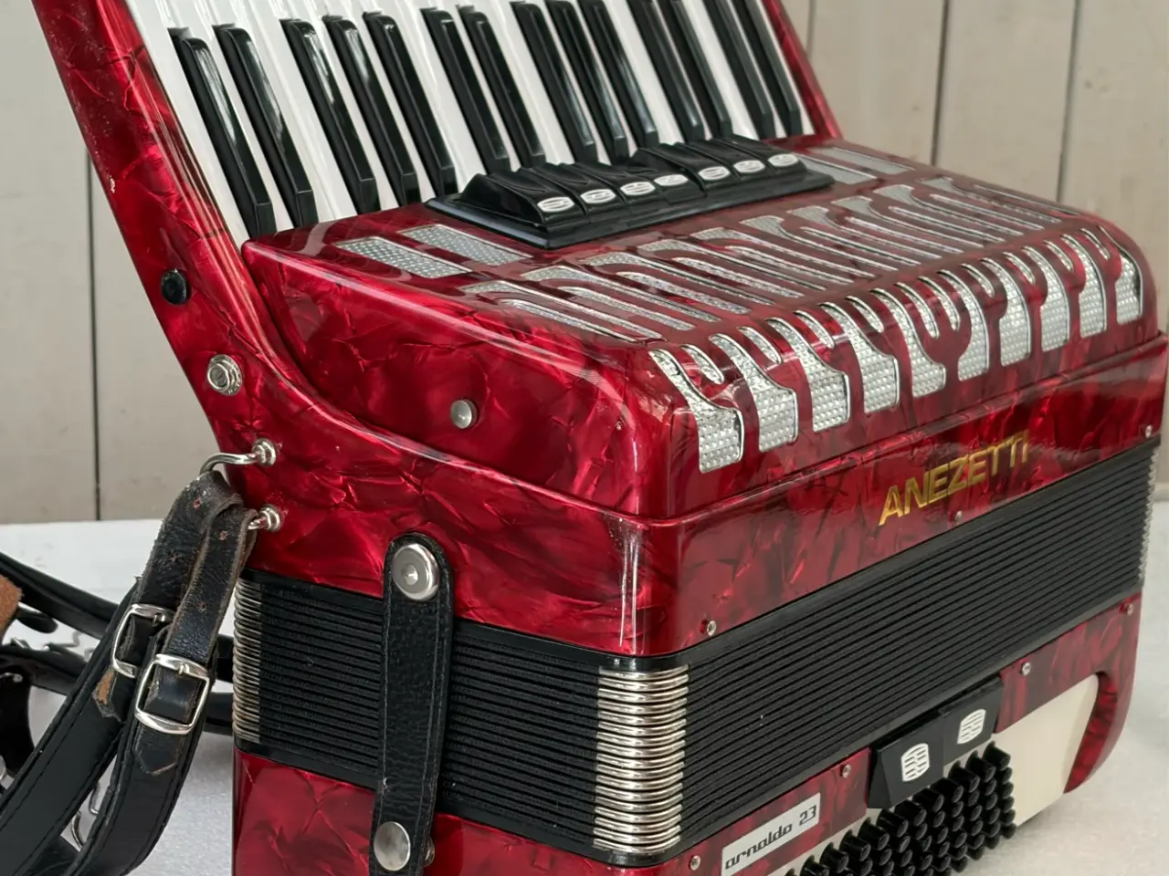 Billede 2 - ANEZETTI harmonika – 37 tangenter / 96 bas