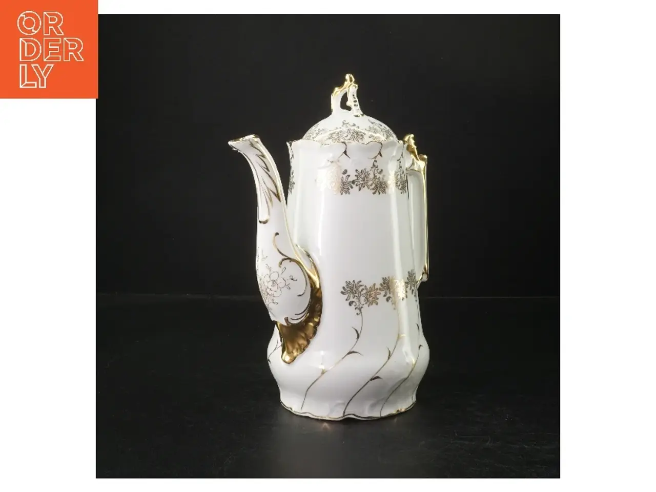 Billede 1 - Dekorativ porcelænskande (str. H. 25 cm)
