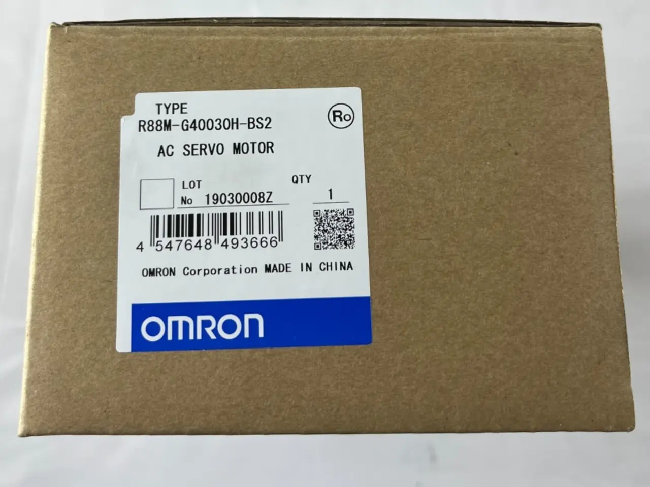 Billede 1 - Omron R88M-G40030H-BS2 AC servomotor 400W 200V w/