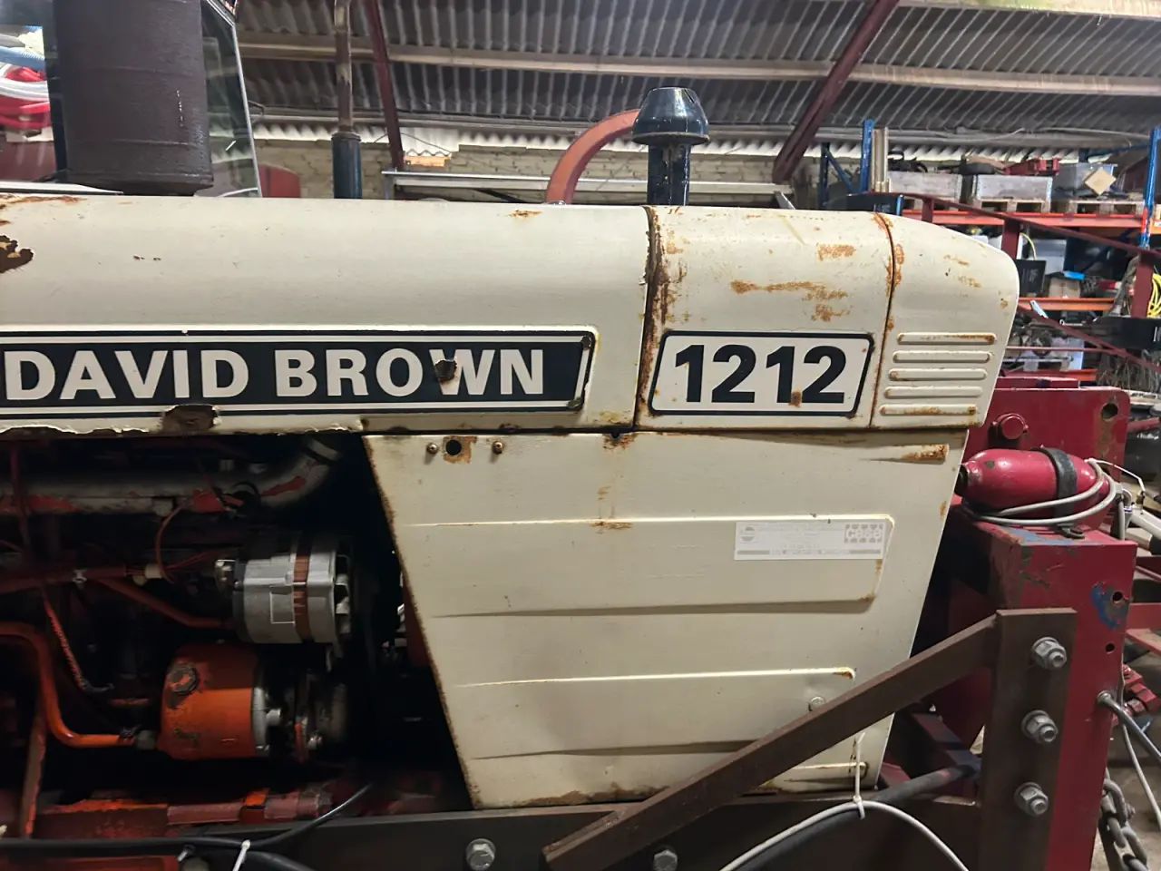 Billede 2 - Traktor David Brown 1212 med hydra-shift