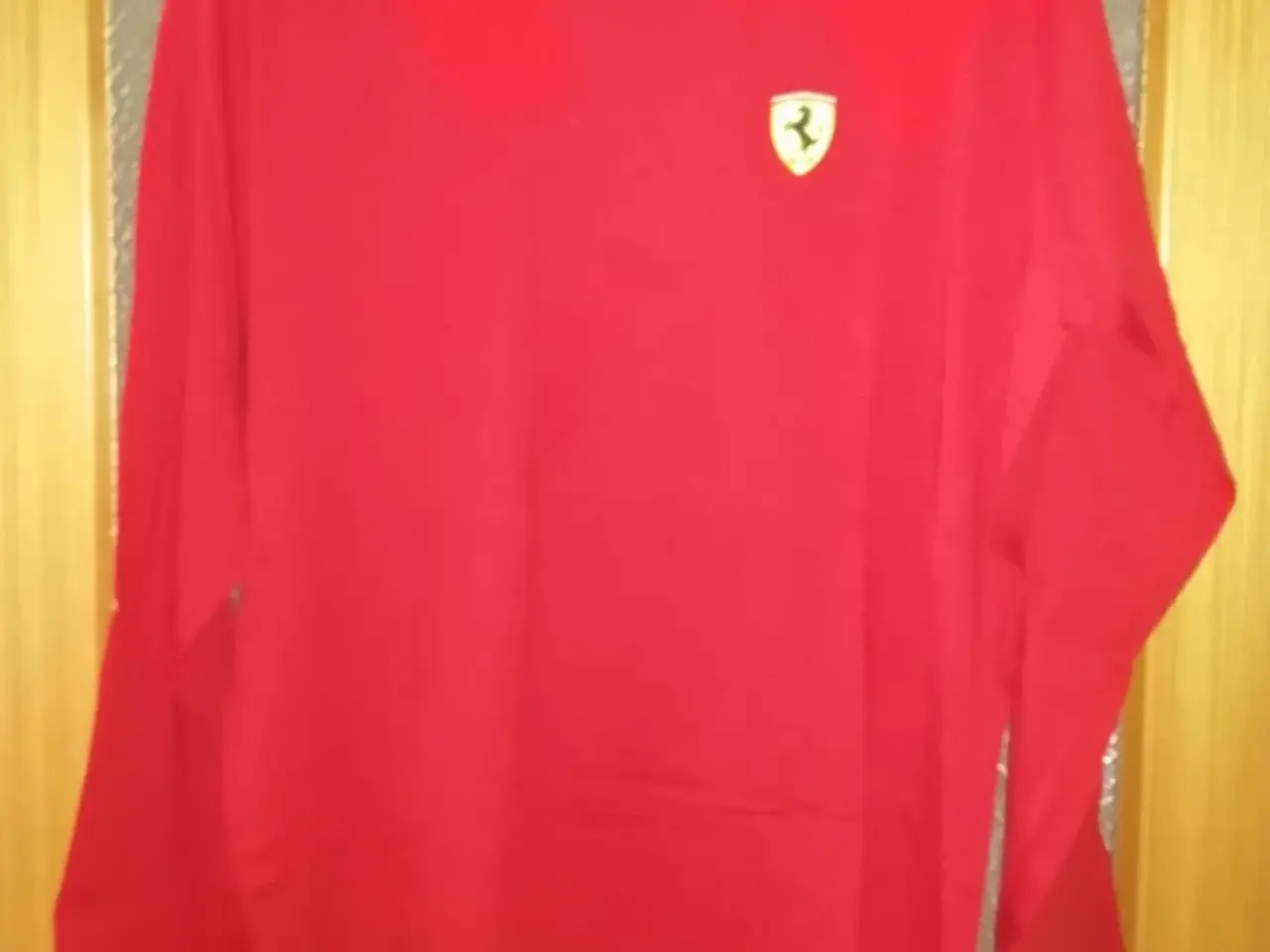 Billede 2 - SCUDERIA FERRARI TSHIRT XXL MED LANGE ÆRMER, FLOT 
