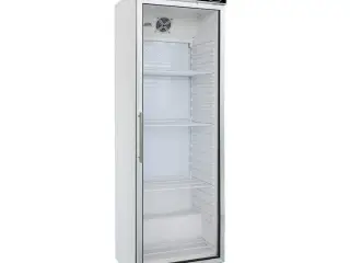 Industrikøleskab – med glas dør aluminium 230 V