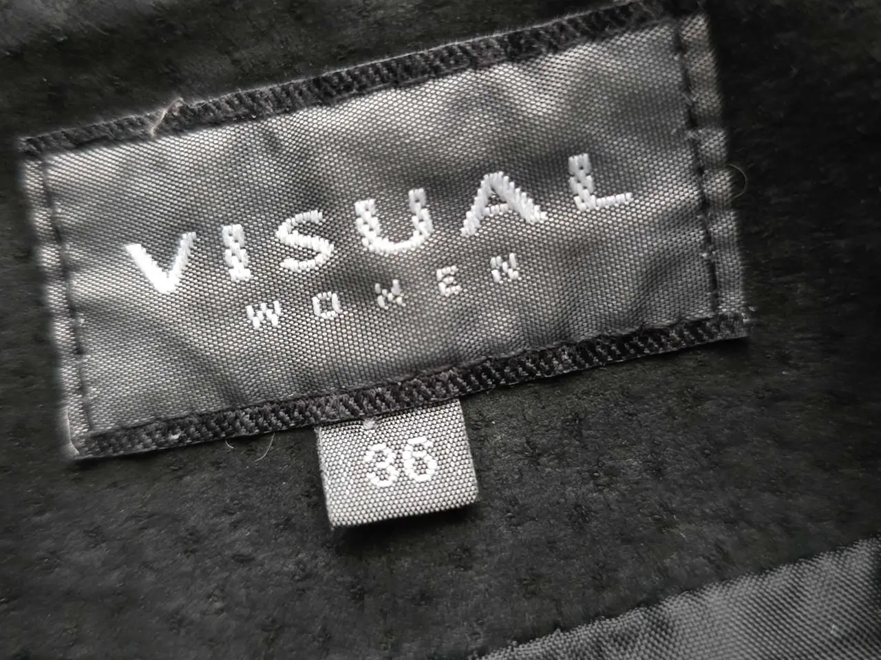 Billede 2 - ruskindsbukser, sort, mrk VISUAL WOMAN