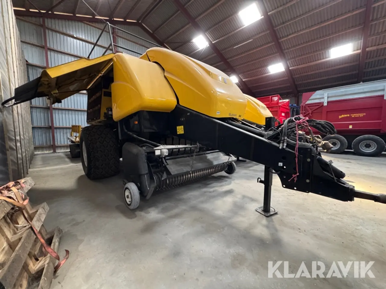 Billede 4 - Ballepresser New Holland BB9090 Med vogn