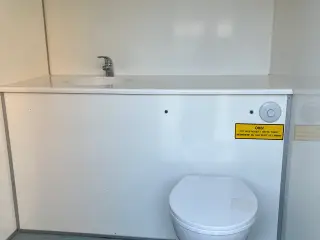 Badmobil/toiletvogn udlejes