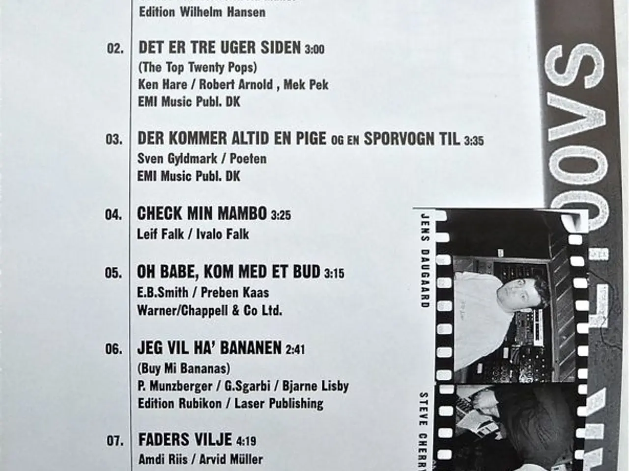 Billede 4 - Mek Pek Party Band – Pek'en Passer – CD
